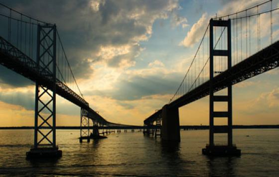 Chesapeake Bay Bridge. Photo credit: C. Kurt Holter / Shutterstock