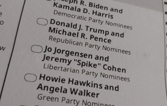 Vote for Biden/Harris